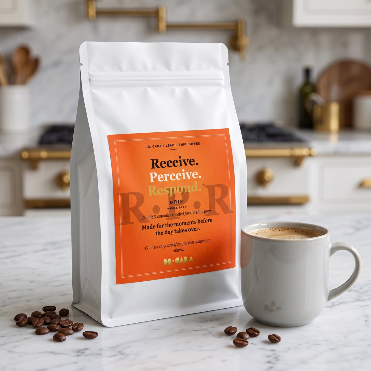 RECEIVE · PERCEIVE · RESPOND™ - DRIP (Whole Bean)